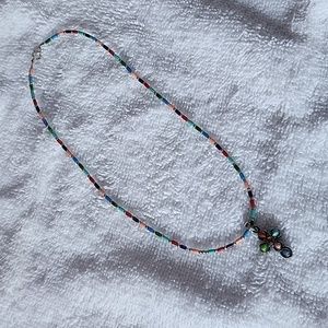 Silpada Multicolor Cross Necklace 16"